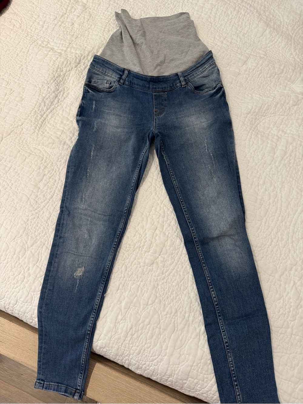 GeBe Premium Over The Bump Maternity Jeans from ASOS, Size 4